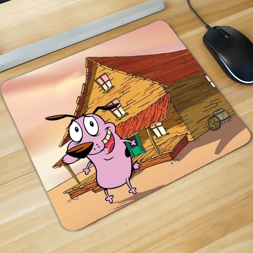 Laptop Accessories Protector - Courage the Cowardly Dog Mouse Pad