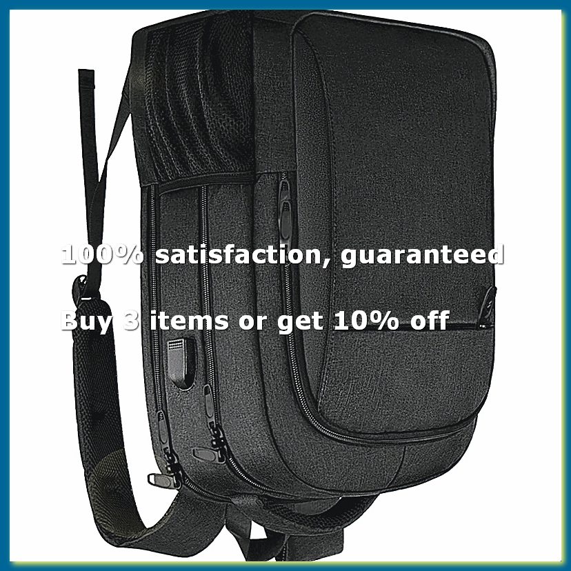 Anti Theft USB Waterproof Hard - Laptop Backpack Anti Theft ulasan dan harga