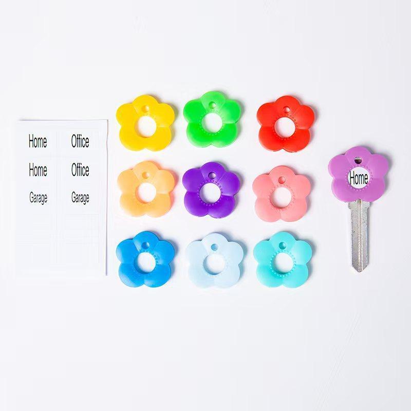 10Pcs Aesthetic Flower Silicon - Keyboard Cover Silicone ulasan dan harga