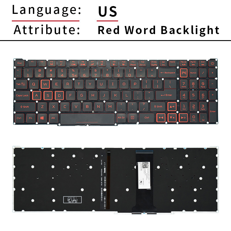 US Russian Laptop Keyboard Bac - Laptop Accessories Acer ulasan dan harga