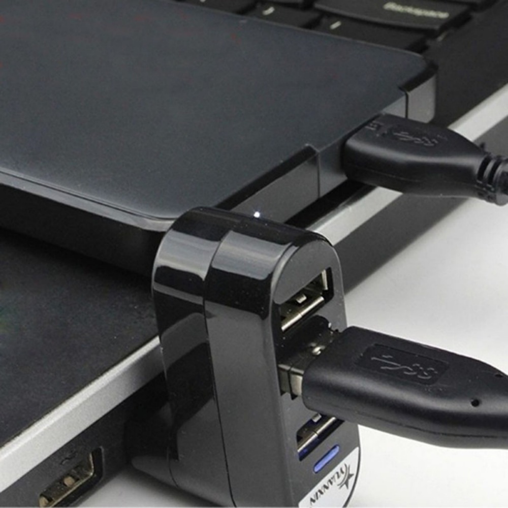 USB 2.0 Hub 3 Ports 180° Rotat - Mac Laptop Accessories ulasan dan harga