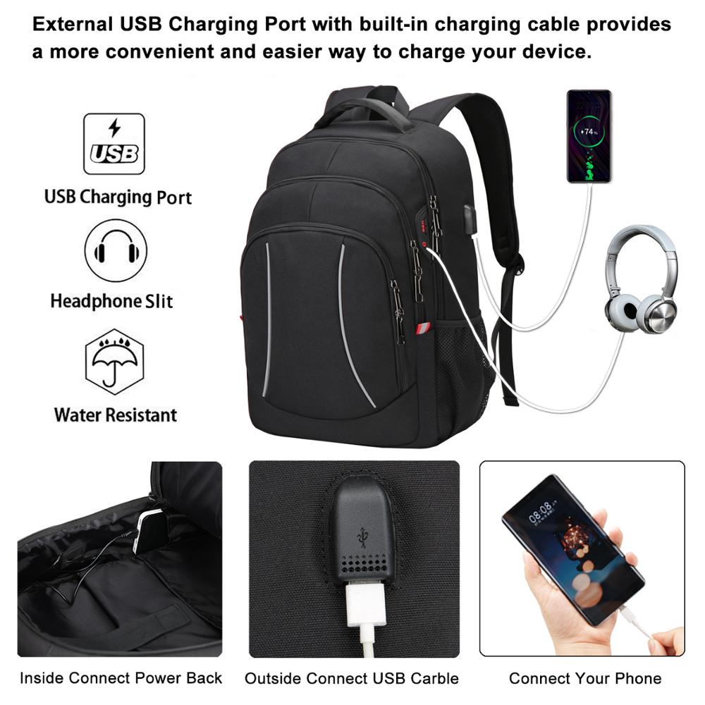 Men Multifuction Travel Laptop - Laptop Backpack Anti Theft ulasan dan harga