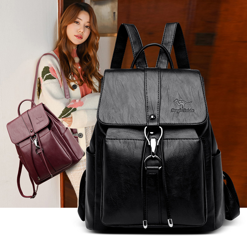 Anti Theft Backpack Women Shou - Laptop Backpack Anti Theft ulasan dan harga