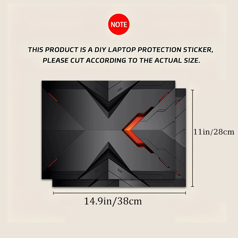 2 Laptop Stickers Colorful Ove - Laptop Accessories Msi ulasan dan harga