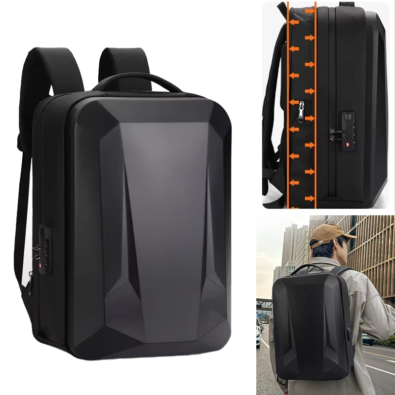 15.6-16 inch Hardshell Laptop  - Laptop Backpack Anti Theft ulasan dan harga