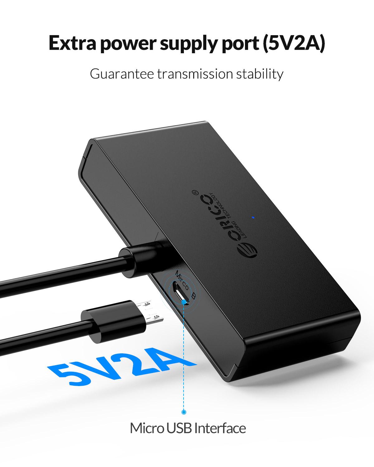ORICO Hub USB 4 Ports Multi US - Mac Laptop Accessories ulasan dan harga