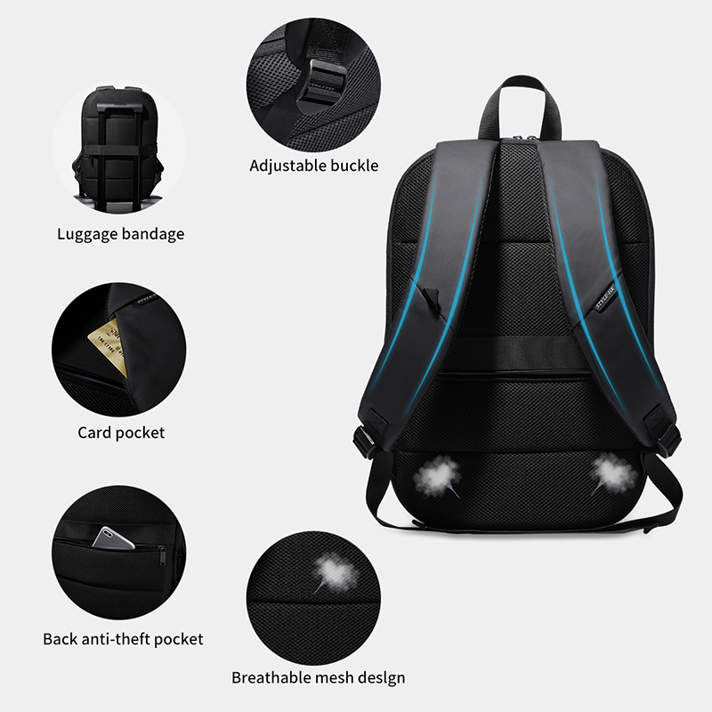 Heroic Knight Ultra-Thin Busin - Laptop Backpack Anti Theft ulasan dan harga