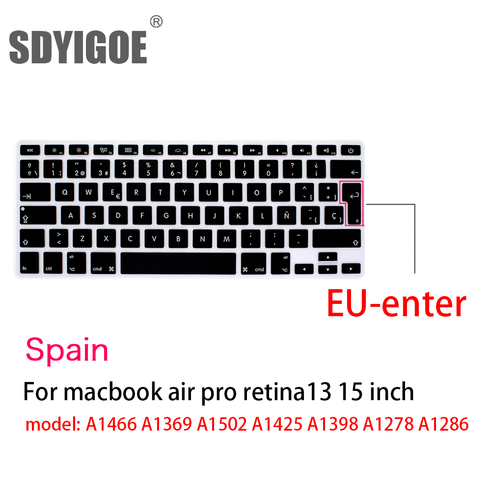 Spanish Chile EU Keyboard Prot - Mac Laptop Accessories ulasan dan harga
