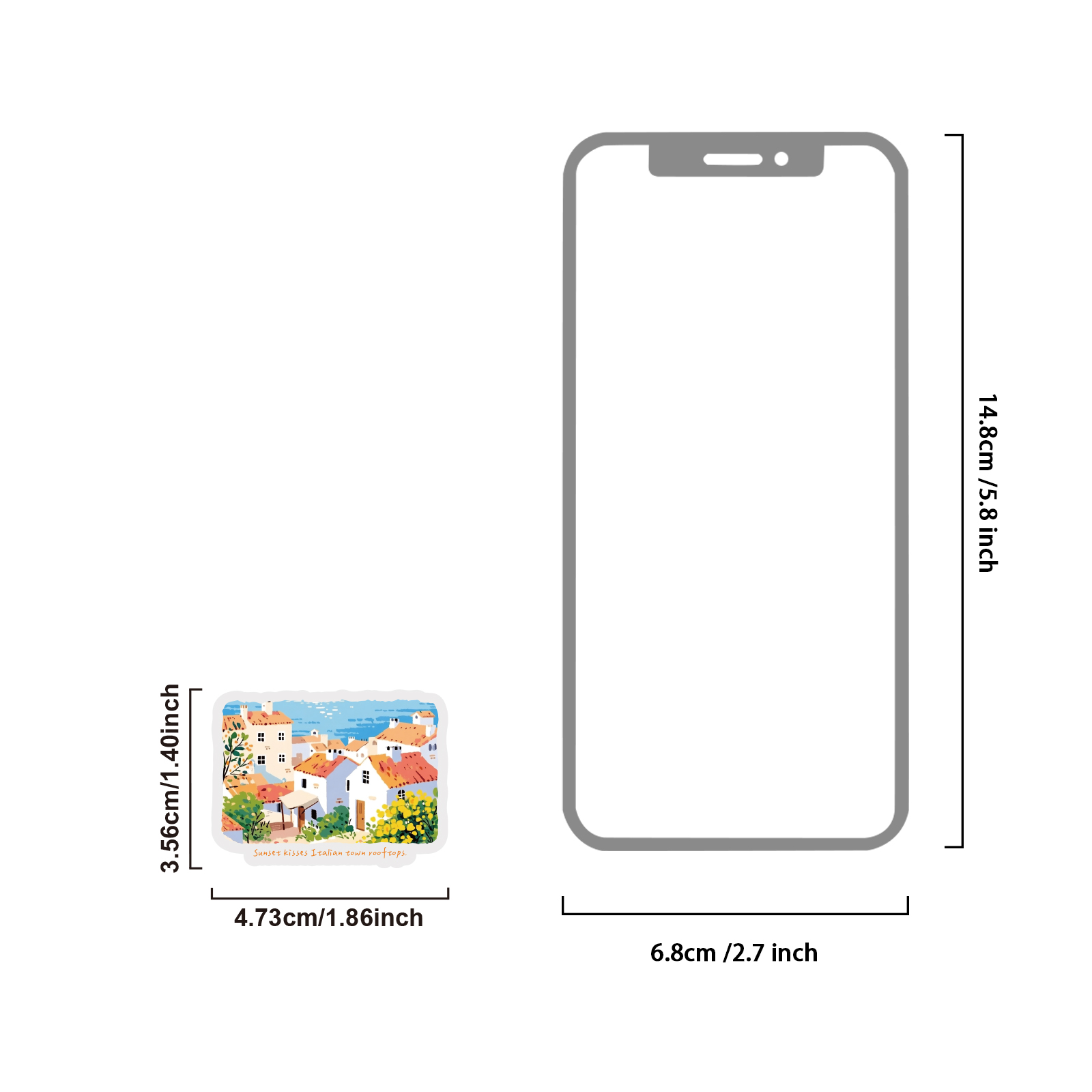 Etori Life Fresh Seaside Trave - Laptop Accessories For Gift ulasan dan harga