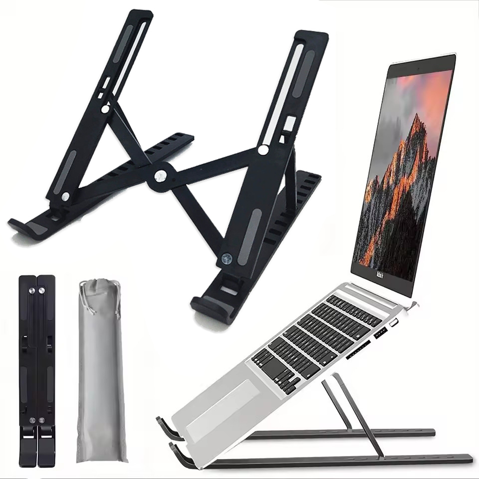 Foldable Laptop Stand Adjustab - Mac Laptop Accessories ulasan dan harga