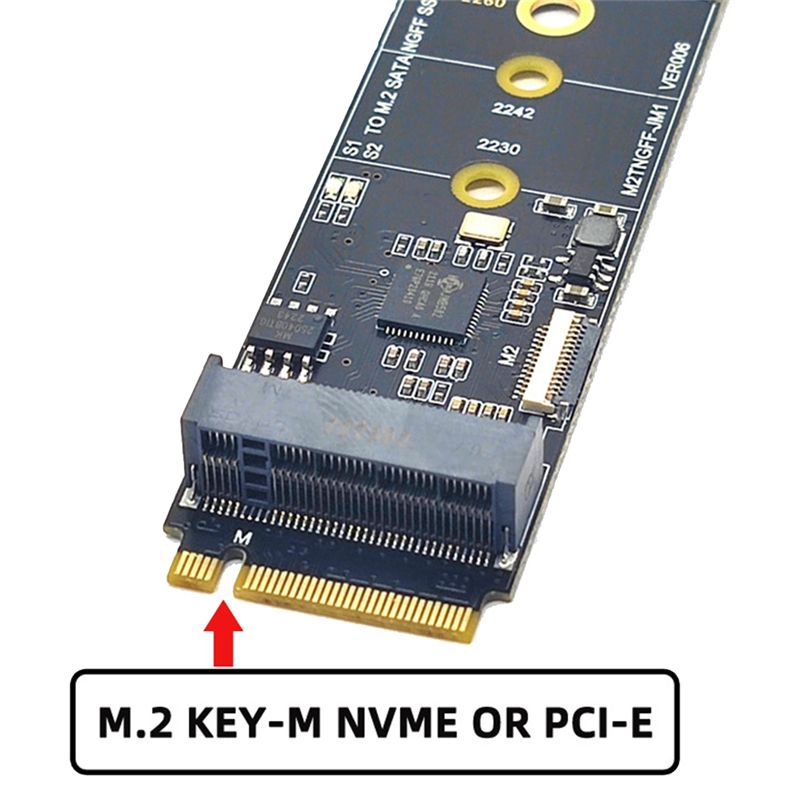 SWXF M2 KEY-M NVME PCI-E to SA - External Nvme Ssd ulasan dan harga
