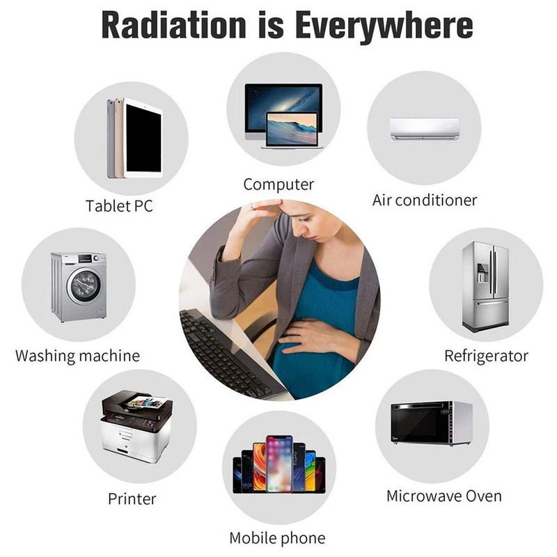 Anti-Radiation Metal Sticker f - Laptop Accessories Protector ulasan dan harga