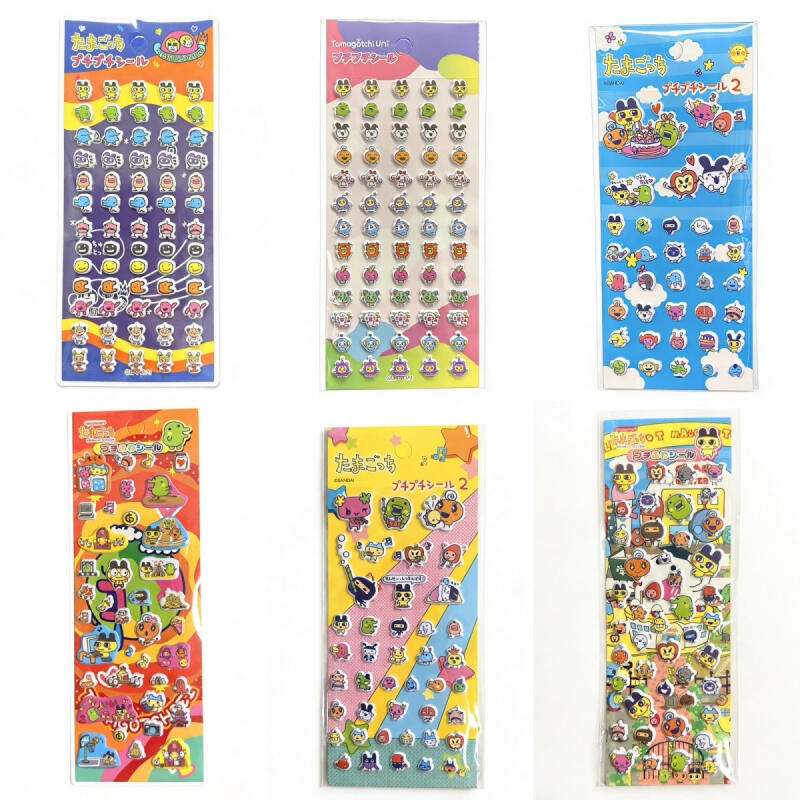 6Pcs Tamagotchi Cartoon Bubble - Laptop Accessories For Gift ulasan dan harga