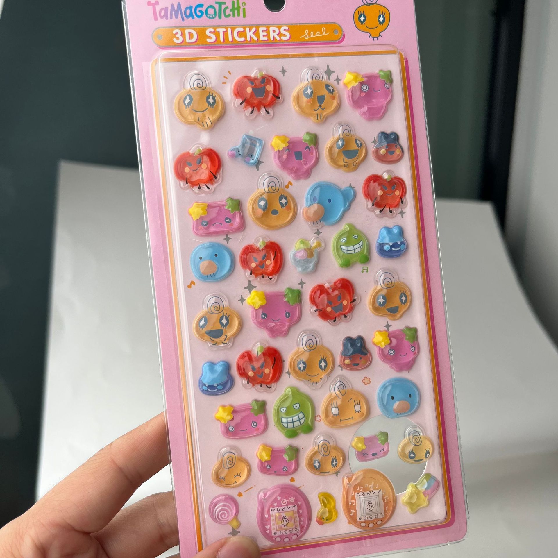 Cute Tamagotchi 3D Puffy Stick - Laptop Accessories For Gift ulasan dan harga