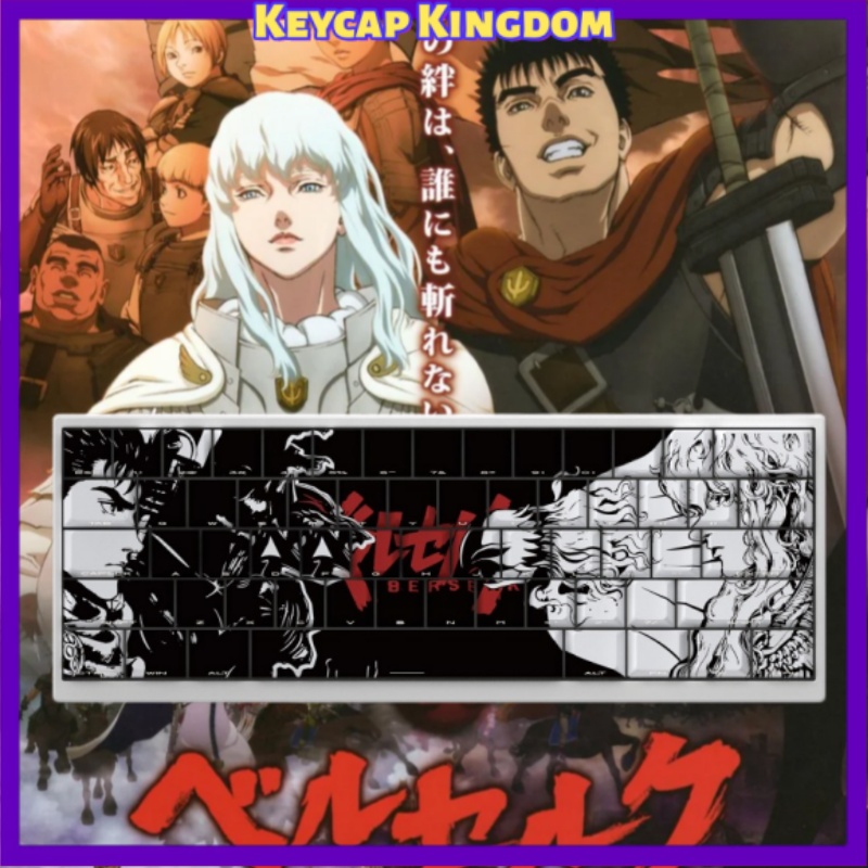 BERSERK Theme Anime Keycap 98  - Laptop Accessories For Gift ulasan dan harga