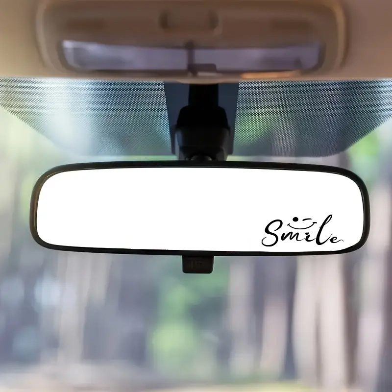 Smiley Face Mirror Sticker Glo - Laptop Accessories For Gift ulasan dan harga
