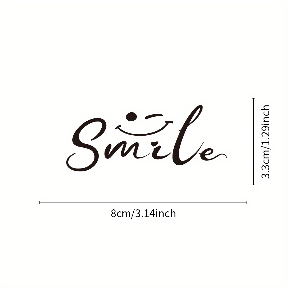 Smiley Face Mirror Sticker Glo - Laptop Accessories For Gift ulasan dan harga