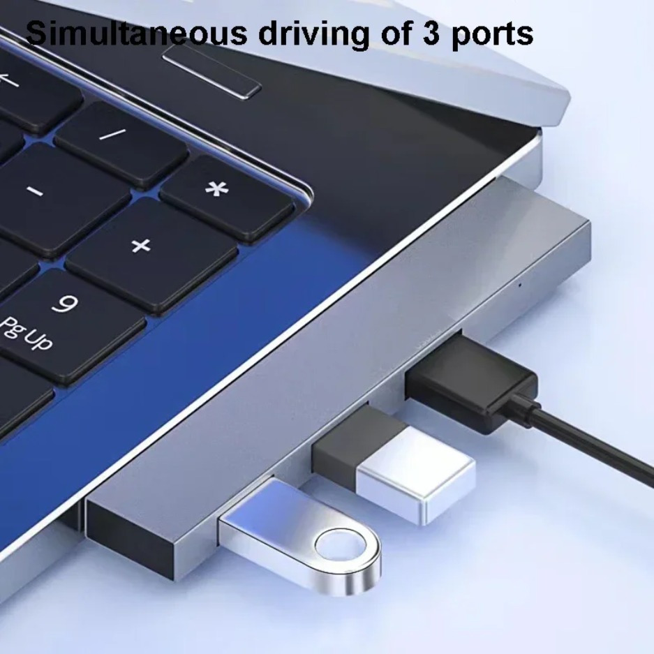 USB C HUB 3.0 Type C 3.1 4 Por - Mac Laptop Accessories ulasan dan harga