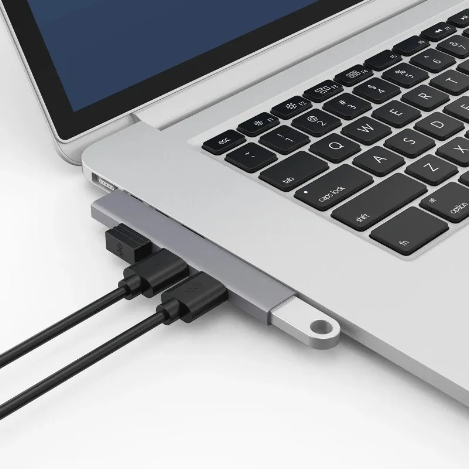 USB C HUB 3.0 Type C 3.1 4 Por - Mac Laptop Accessories ulasan dan harga