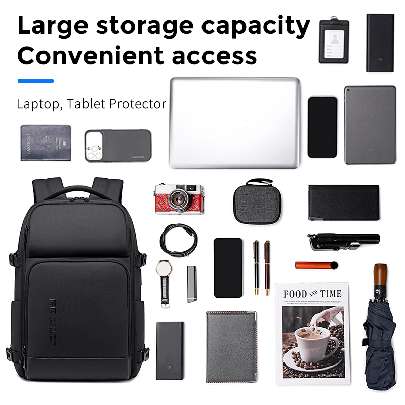 ENRUIEN Multi-layer Men's Back - Laptop Backpack Anti Theft ulasan dan harga